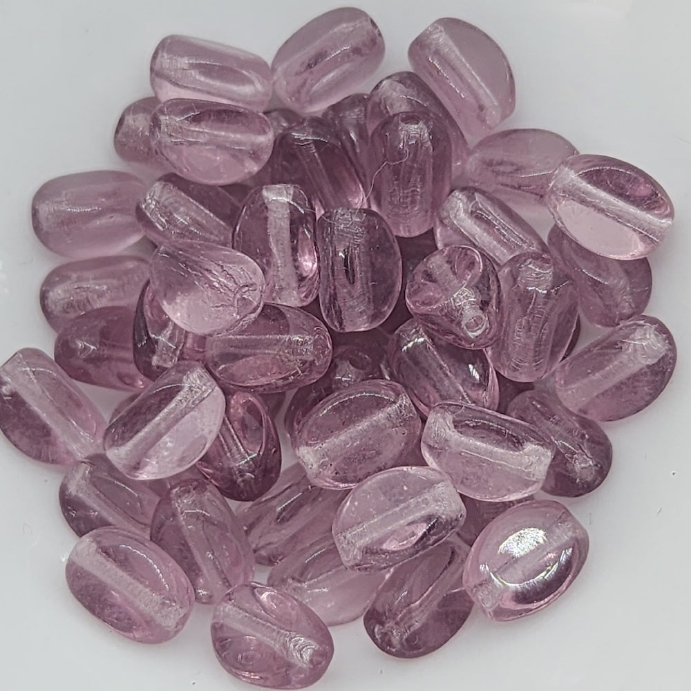 Pink & Purple Czech Glass Beads