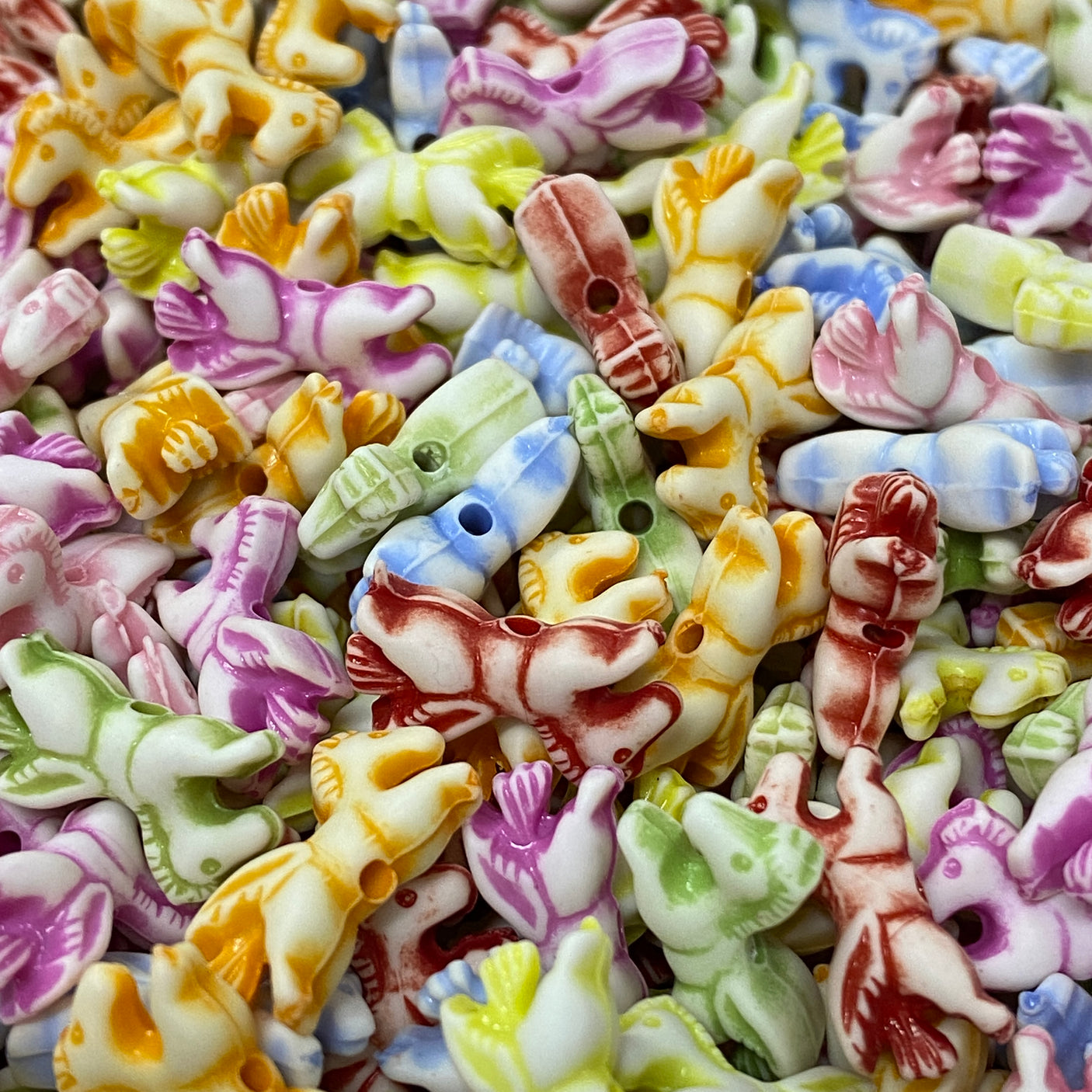 Pegasus Horse Beads (50)