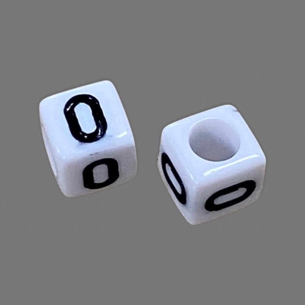 Number Beads (Cubes) - 0