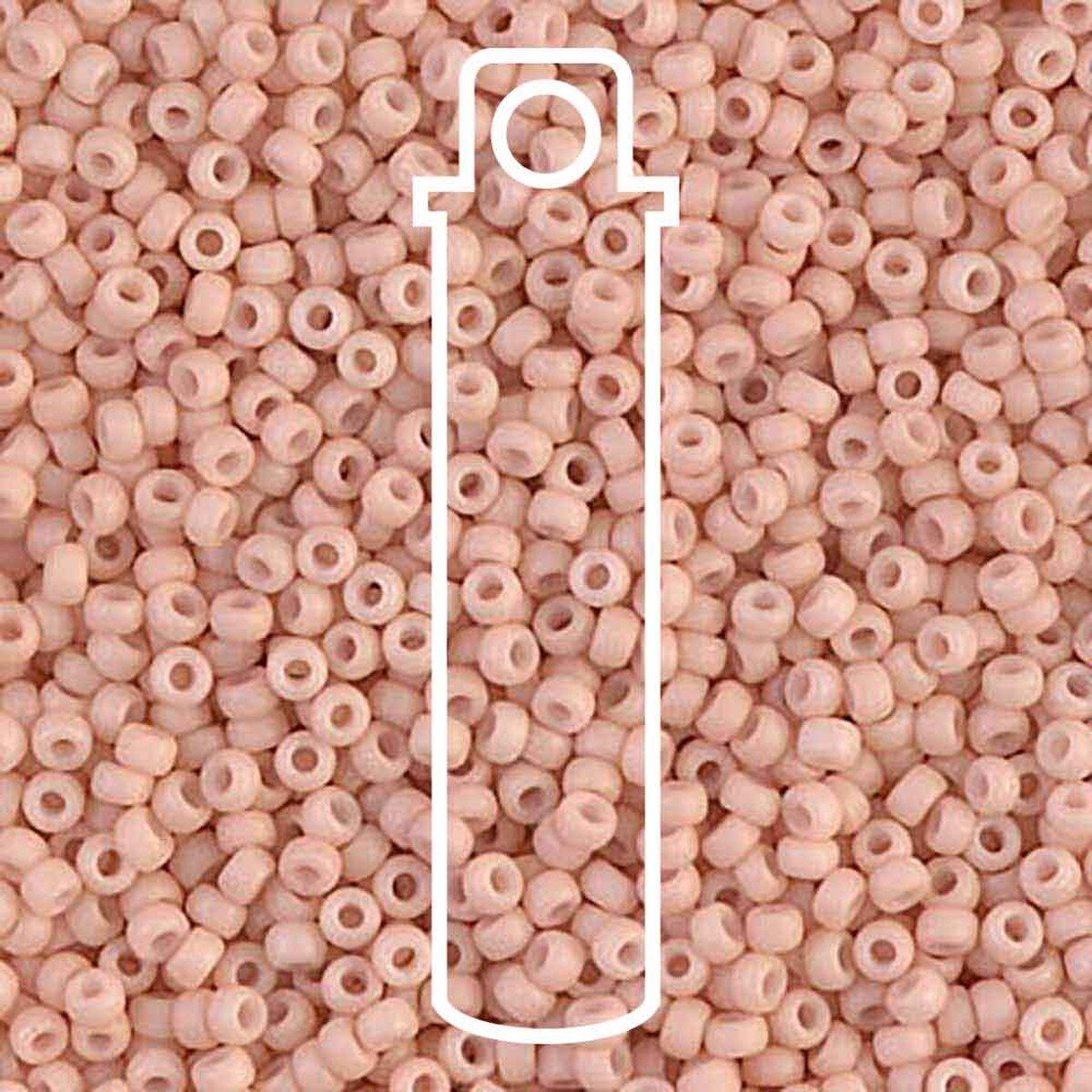 11/0 (#92023) Matte Opaque Blush - 23.5g Tube