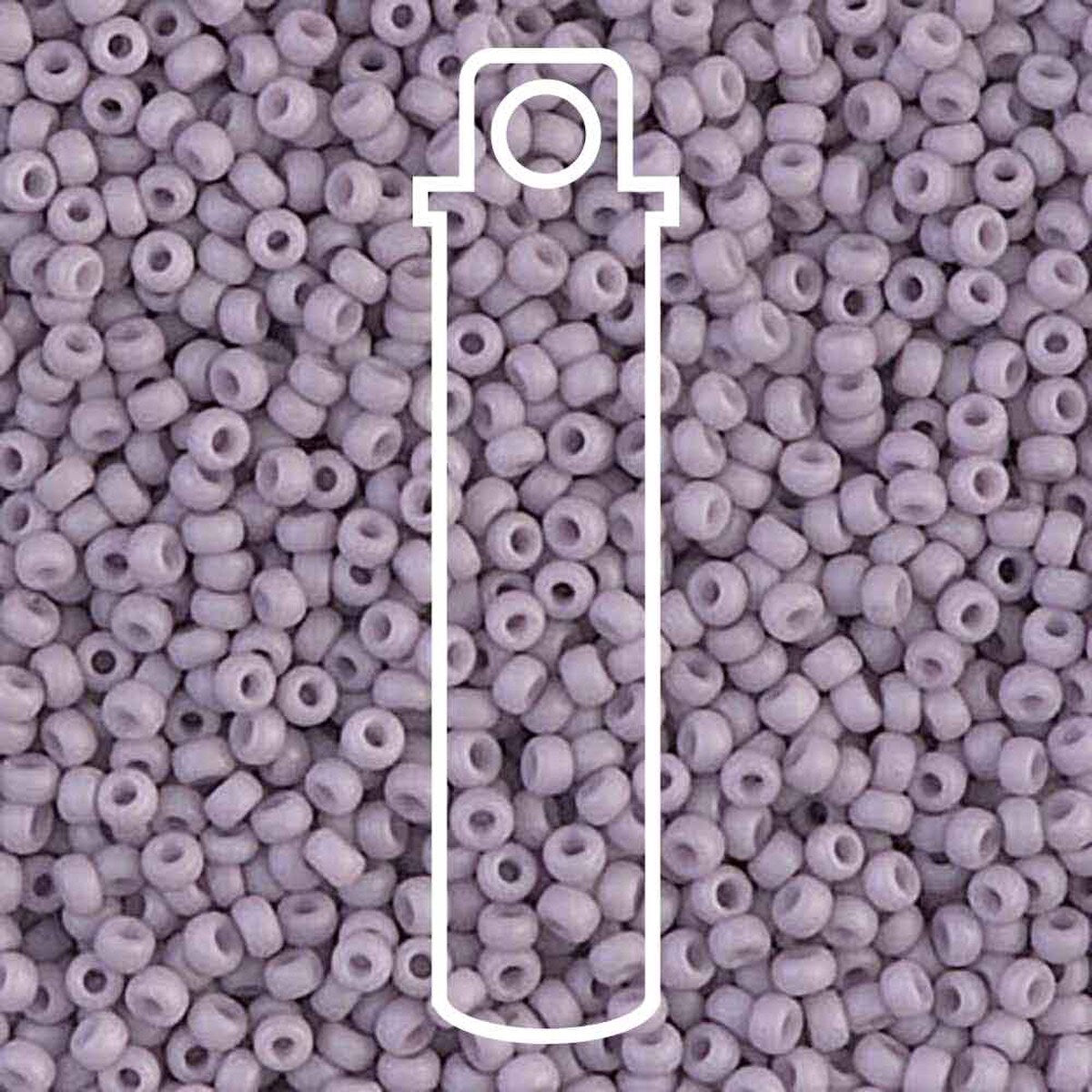 11/0 (#92025) Fancy Frosted Mauve - 24g Tube