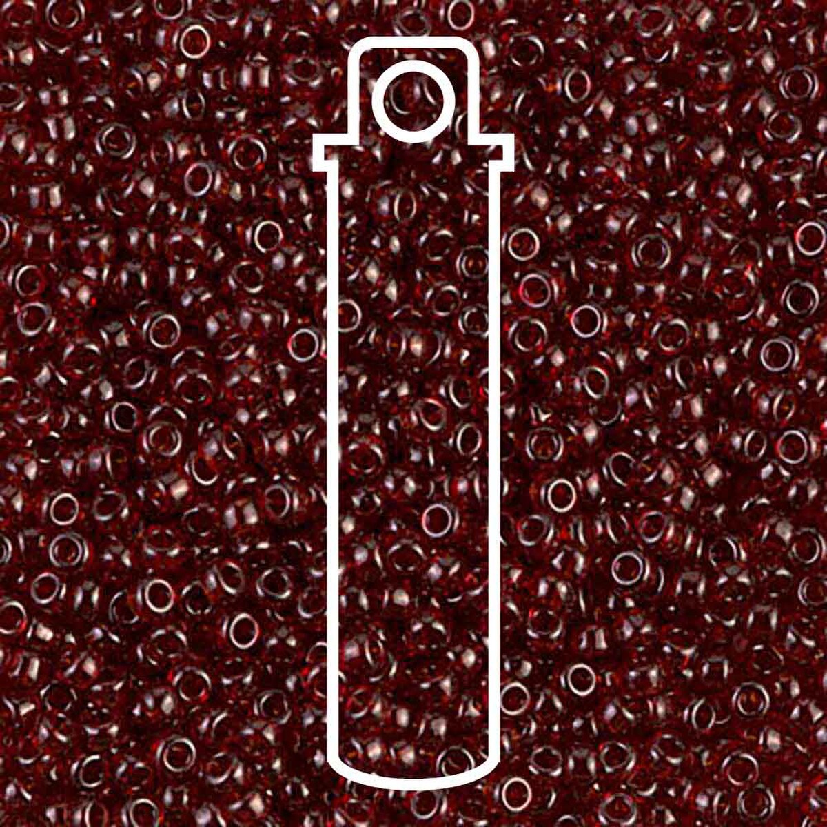 11/0 (#9304) Garnet Gold Lustre - 24g Tube