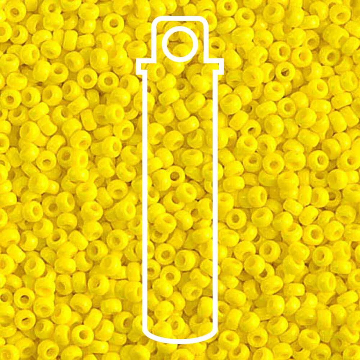11/0 (#9404) Opaque Yellow - 23g Tube