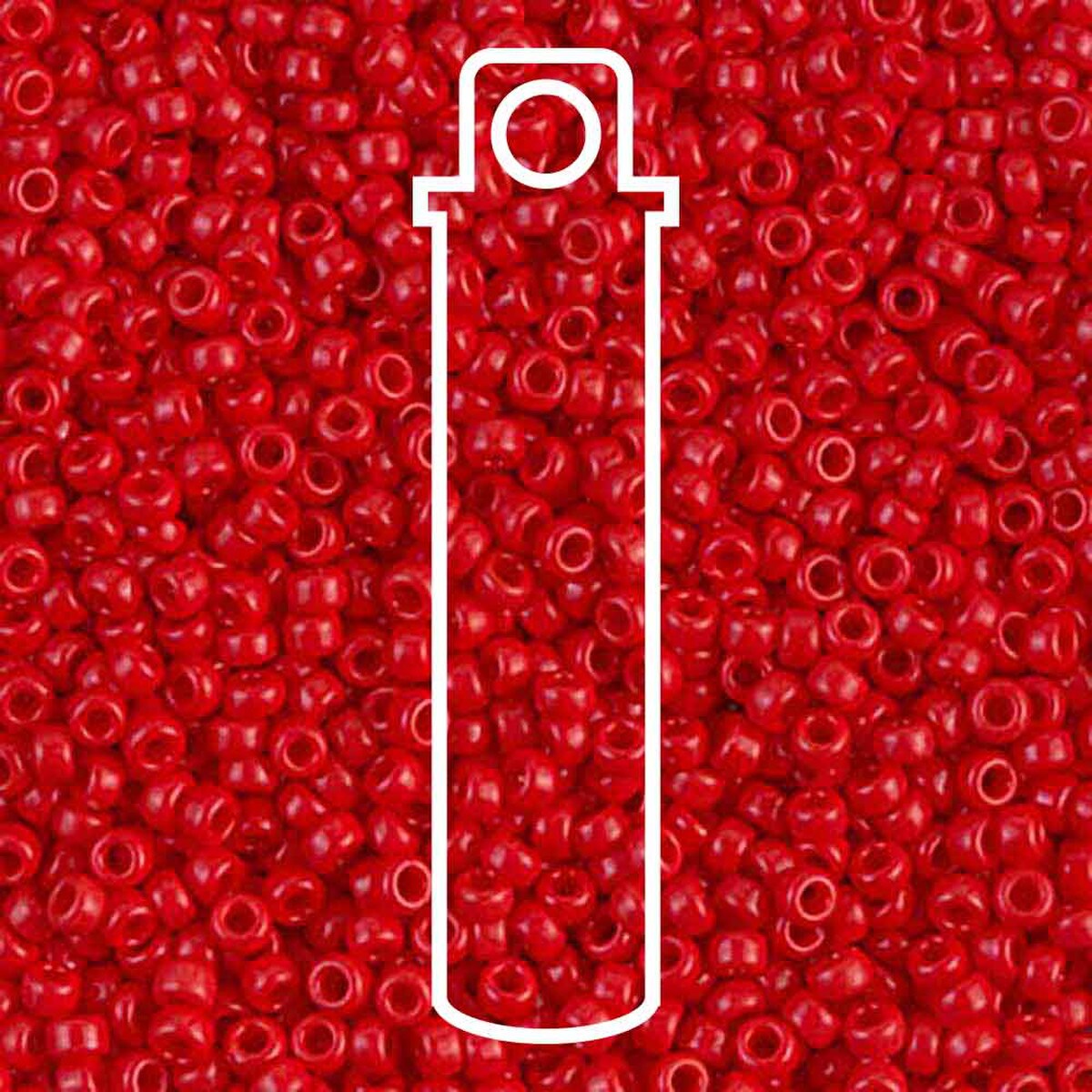 11/0 (#9408) Opaque Maroon - 23.5g Tube