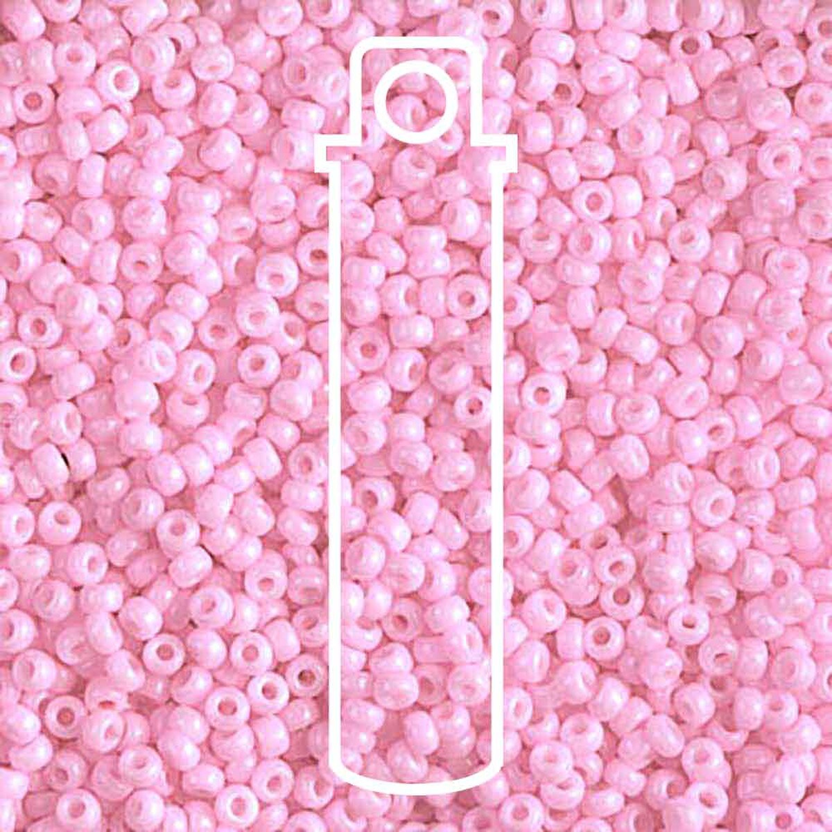 11/0 (#9415) Opaque Pink - 23.5g Tube