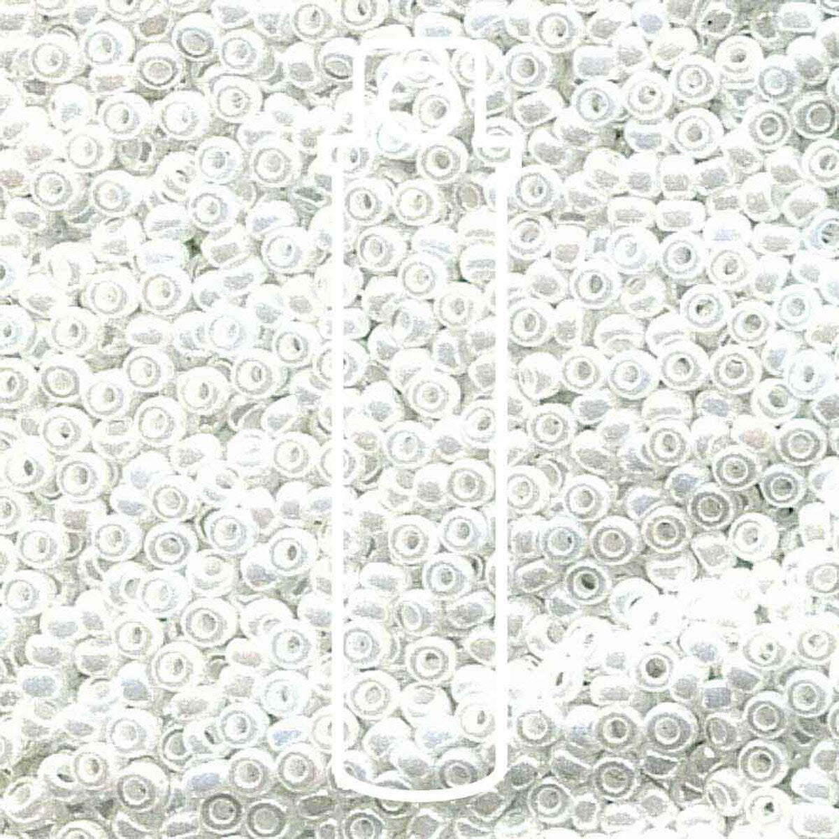 11/0 (#9420) White Pearl Ceylon - 24g Tube