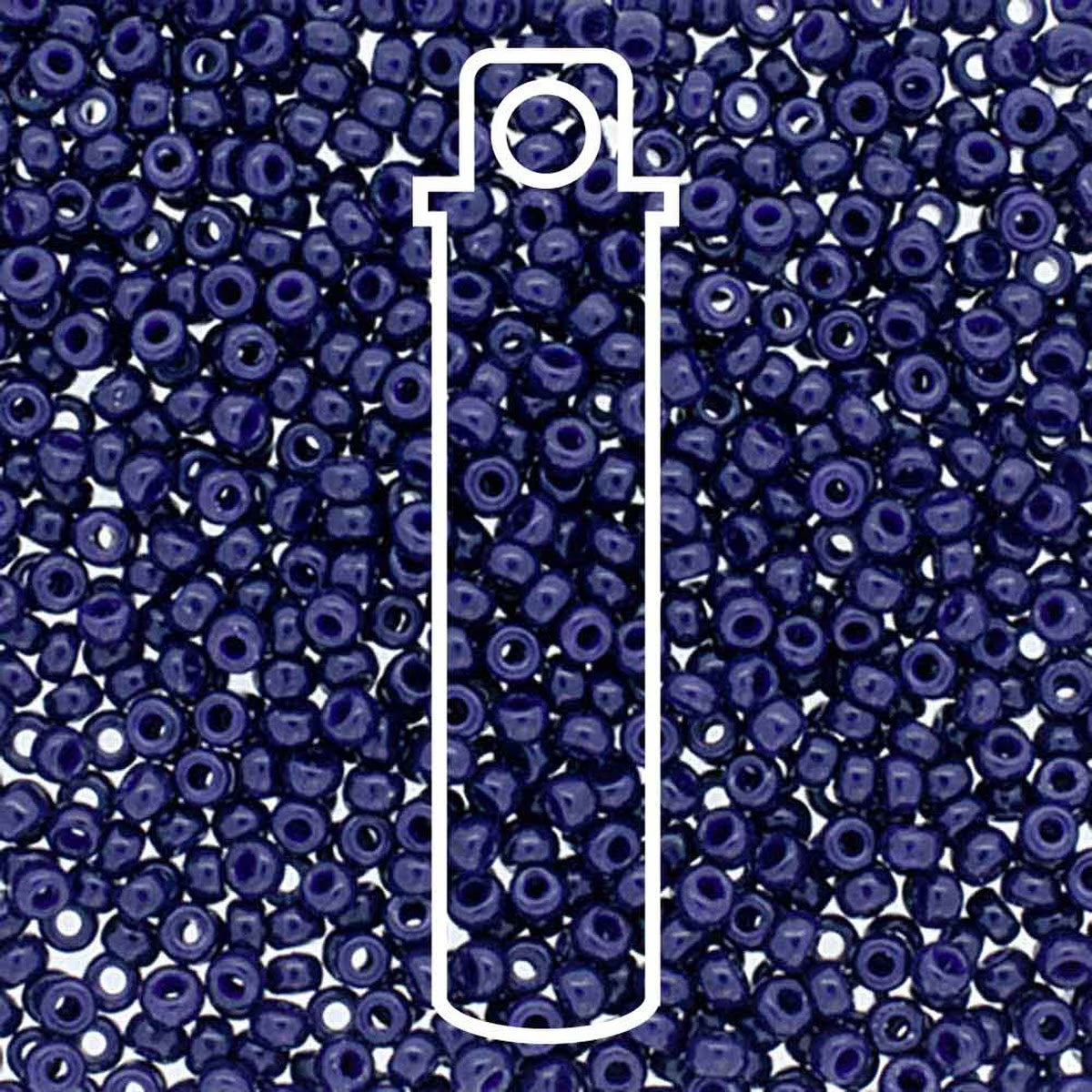 11/0 (#94494) Dark Navy Opaque - 24g Tube