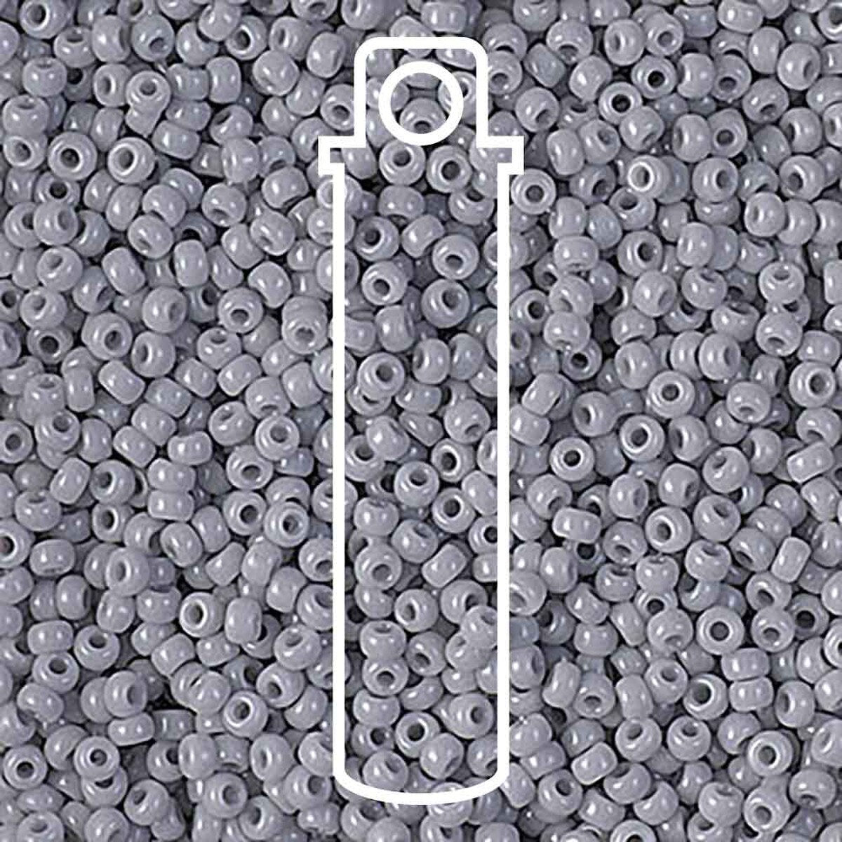 11/0 (#9498) Cement Grey Opaque - 24g Tube