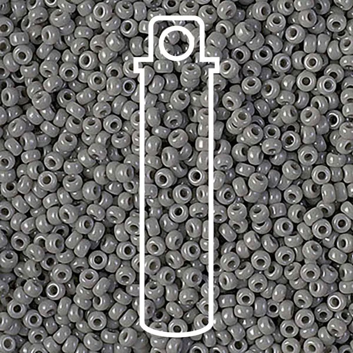 11/0 (#9499) Falcon Grey Opaque - 24g Tube