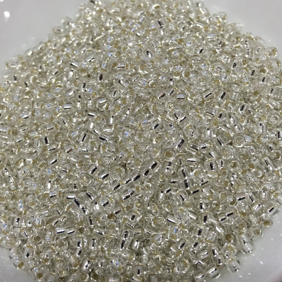 Silver (Clear) Silverlined 11/0 (91) - 24g Tube