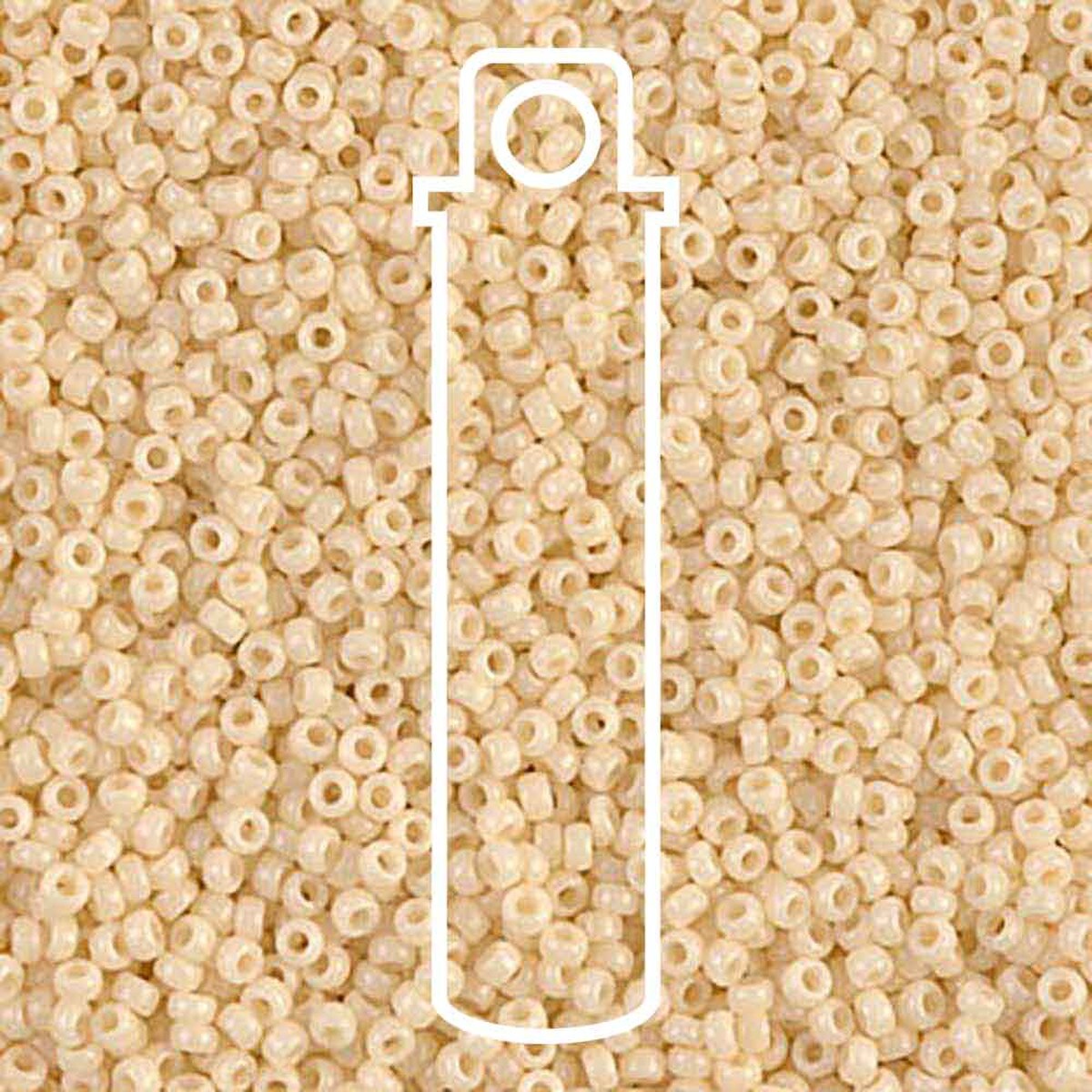 15/0 (#9492) Cream Matte Opaque - 8.2g Tube