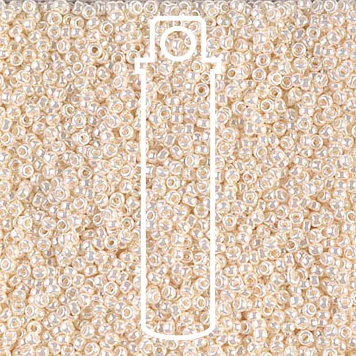 15/0 (#9592) Ivory Ceylon - 8.2g Tube