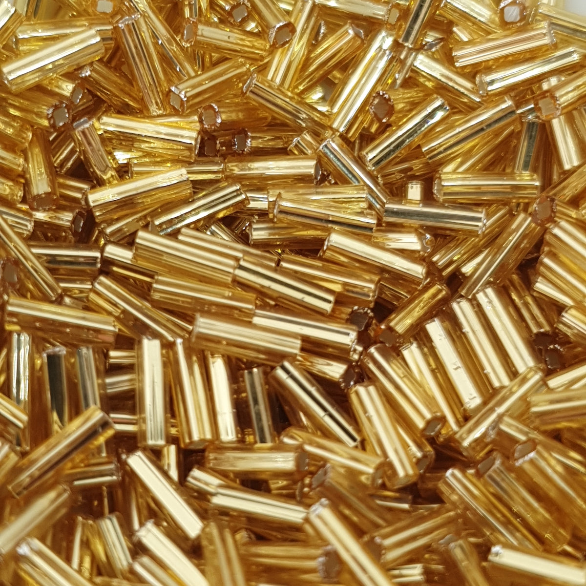 6mm (#161) Gold - Bugle - 15g Tube