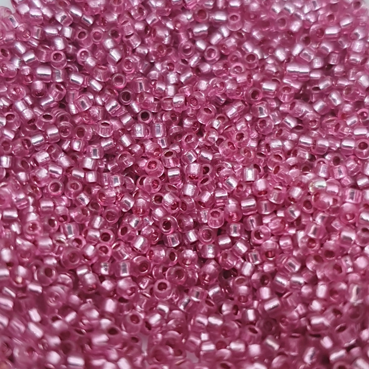 15/0 (#803) Hot Pink Silverlined - 10g Tube