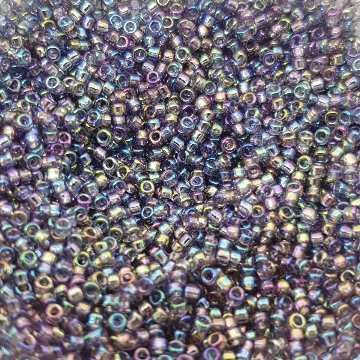 15/0 (#539) Purple Transparent Rainbow - 10g Tube