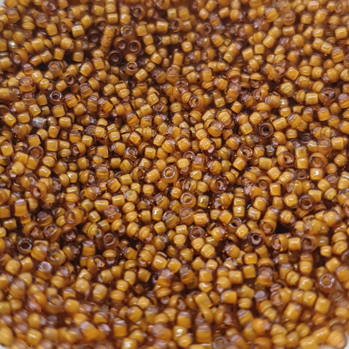 15/0 (#24/212) Pink Lined Brown - 10g Tube