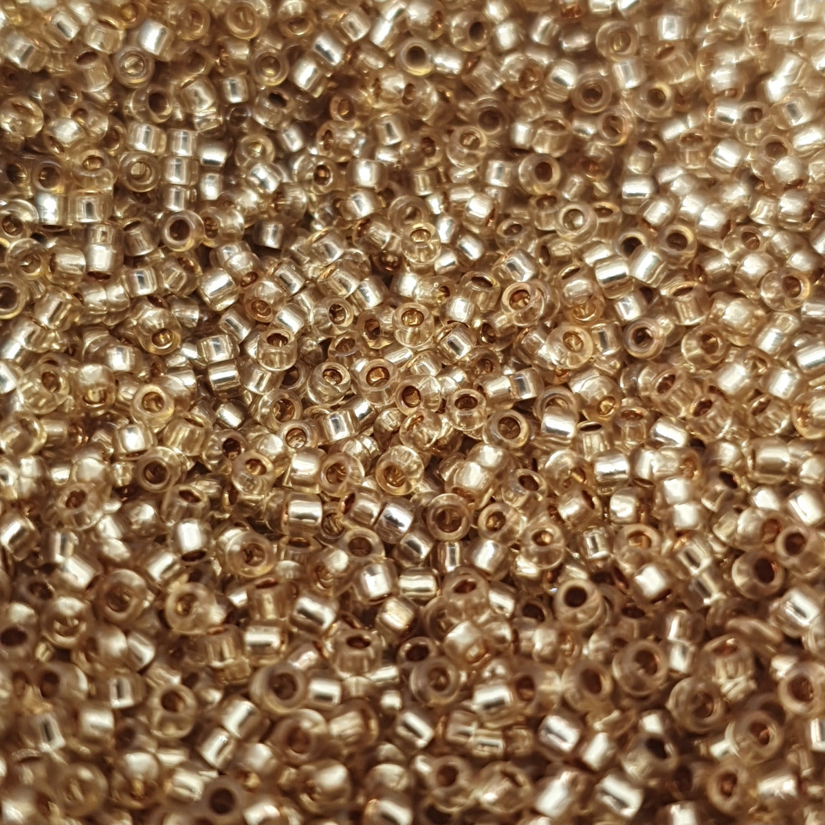 15/0 (#818) Pewter Silverlined - 10g Tube