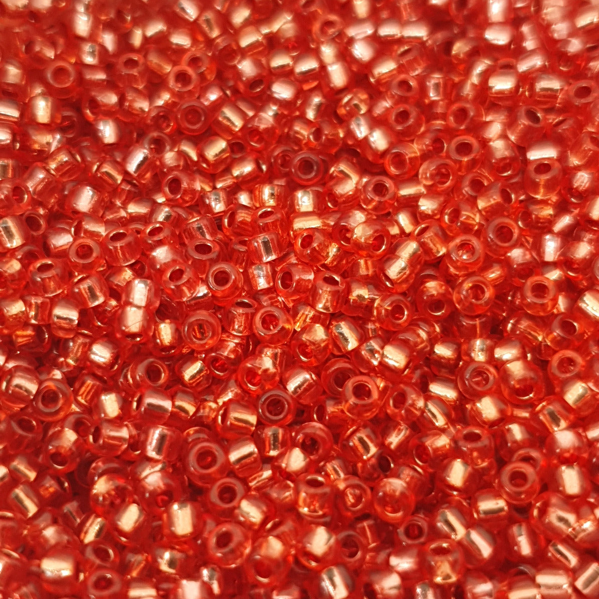 12/0 (#686) Dark Peach Silverlined - 23g Tube