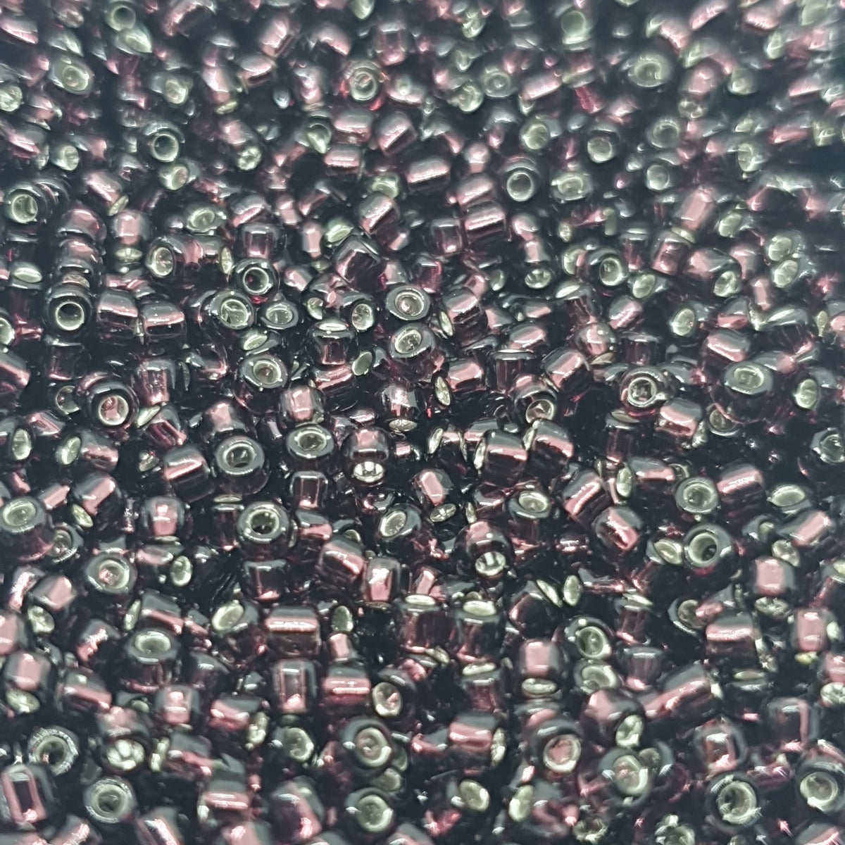 12/0 (#59) Dark Amethyst Silverlined - 24g Tube