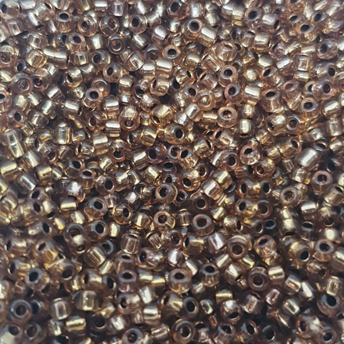 12/0 (#689) Brass Silverlined - 23g Tube