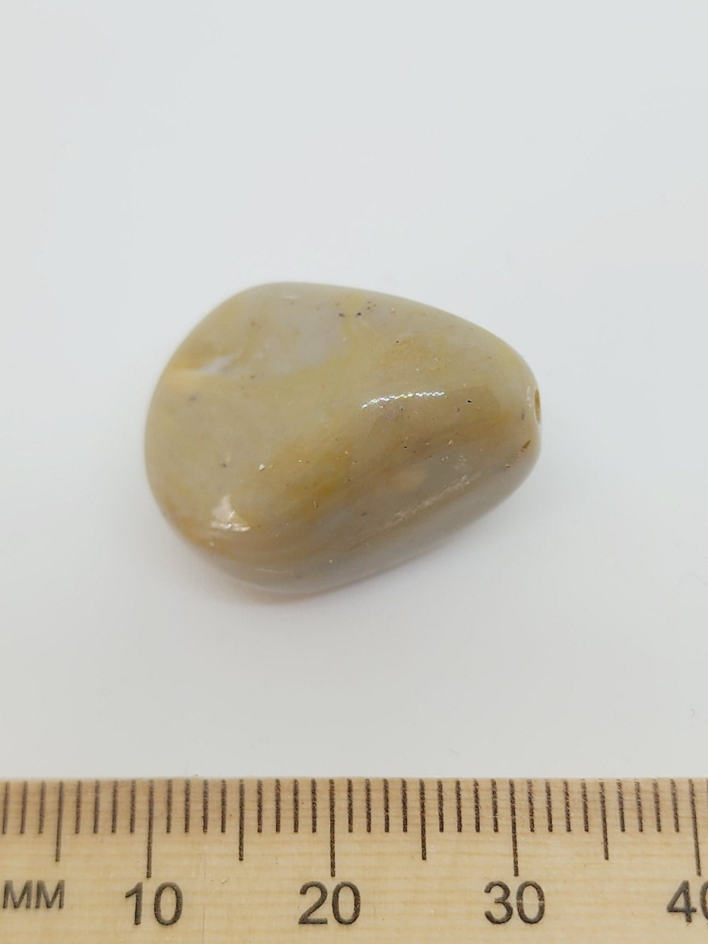 23.5x18 Nugget (10) - Light Brown - Bakelite Vintage Beads