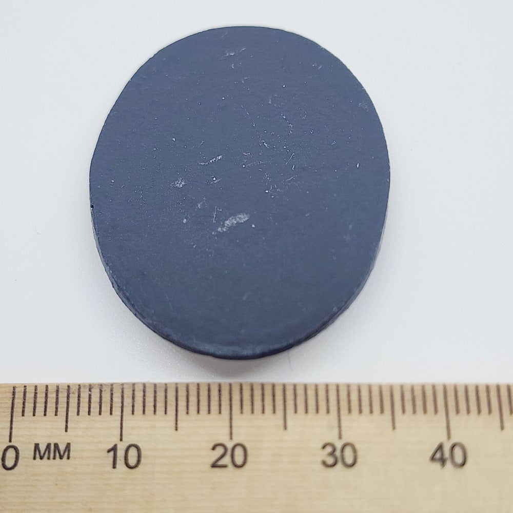 40x30mm Oval - Picnic (1) - Black & Ivory - Vintage Cameo - Bead Shack