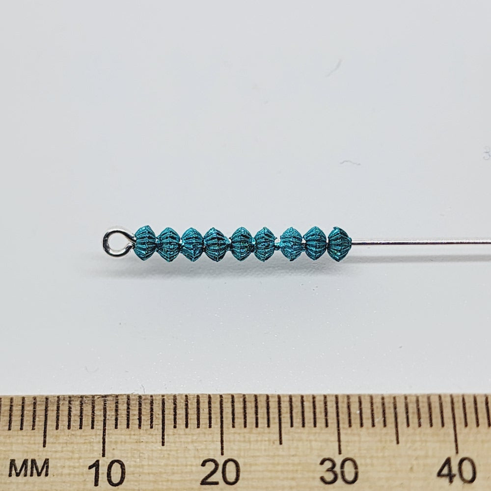 2x3mm Rondelle (500) - Mermaid