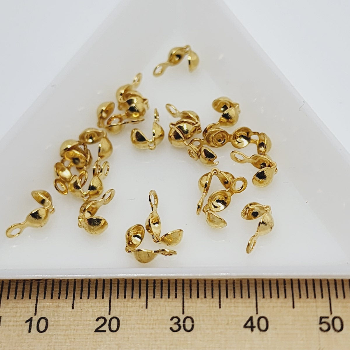 Charlotte Crimps w. Loop (50) - Gold