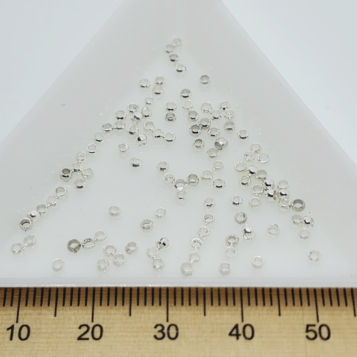 2mm Crimps (100) - Silver