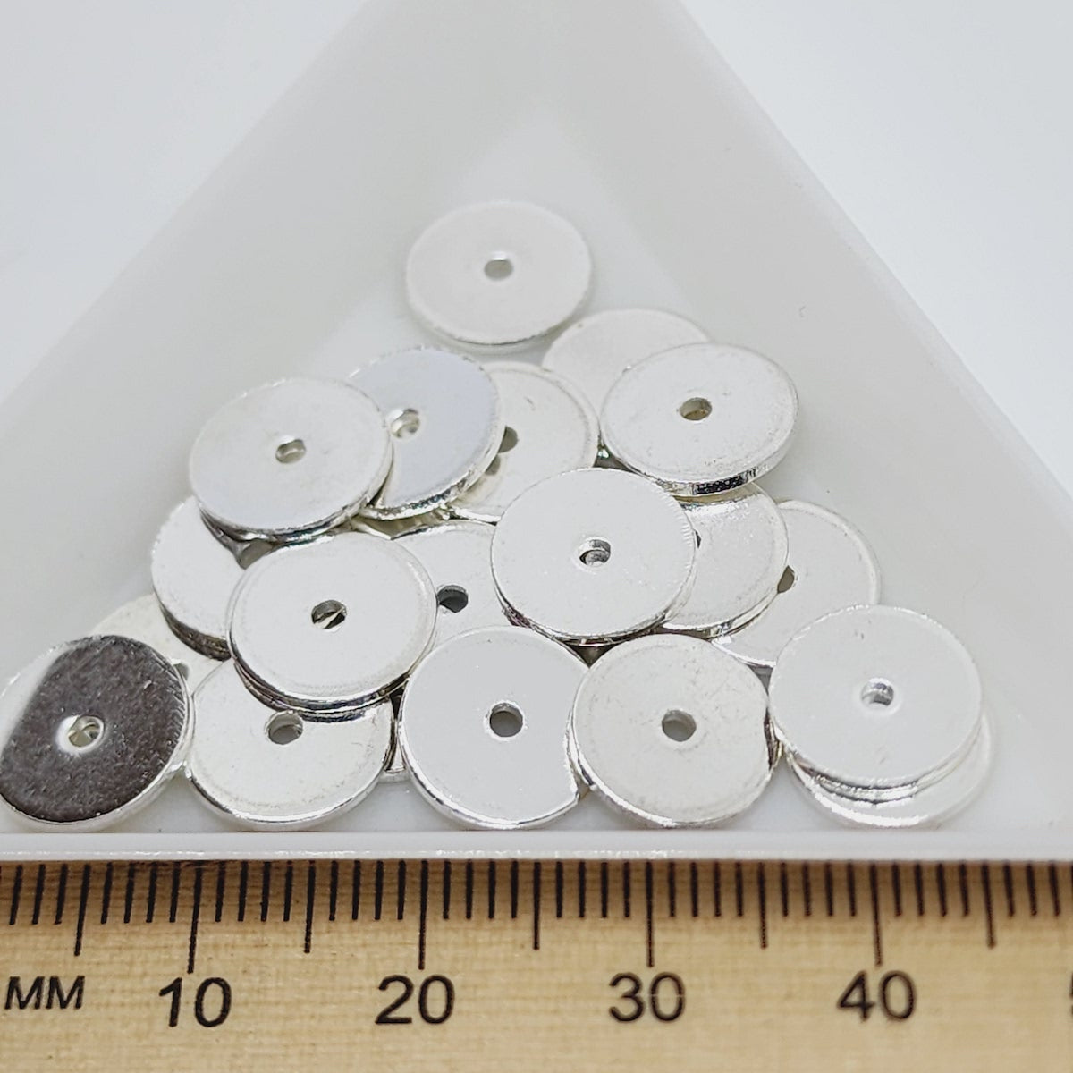 10mm Washers (50) - Silver