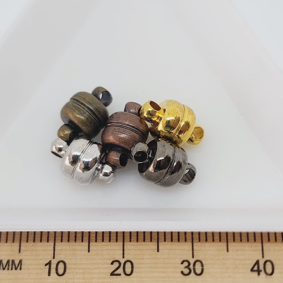 7x11mm Magnetic Clasps (5) - Mixed