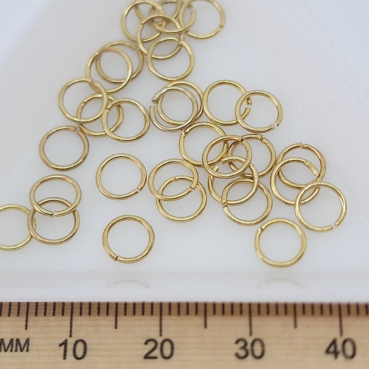 6mm Jumprings (100) - Gold