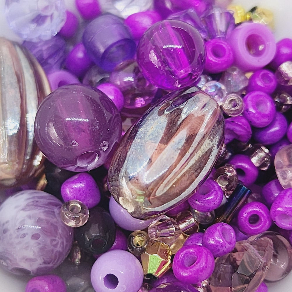Bead Soup (Large) - Purple