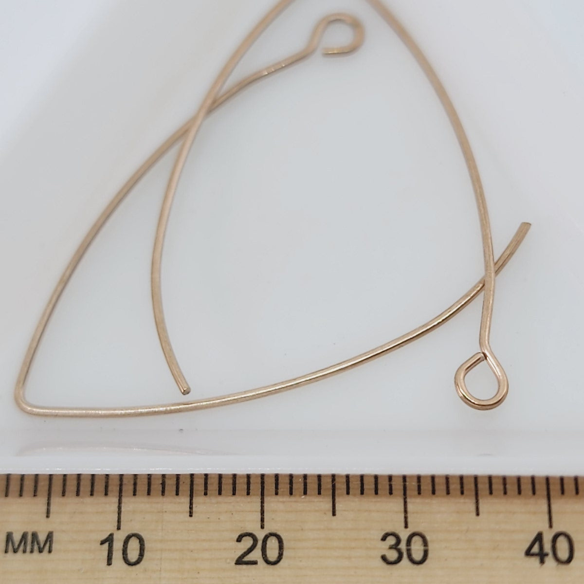 41mm Ear Wires (2) - Rose Gold