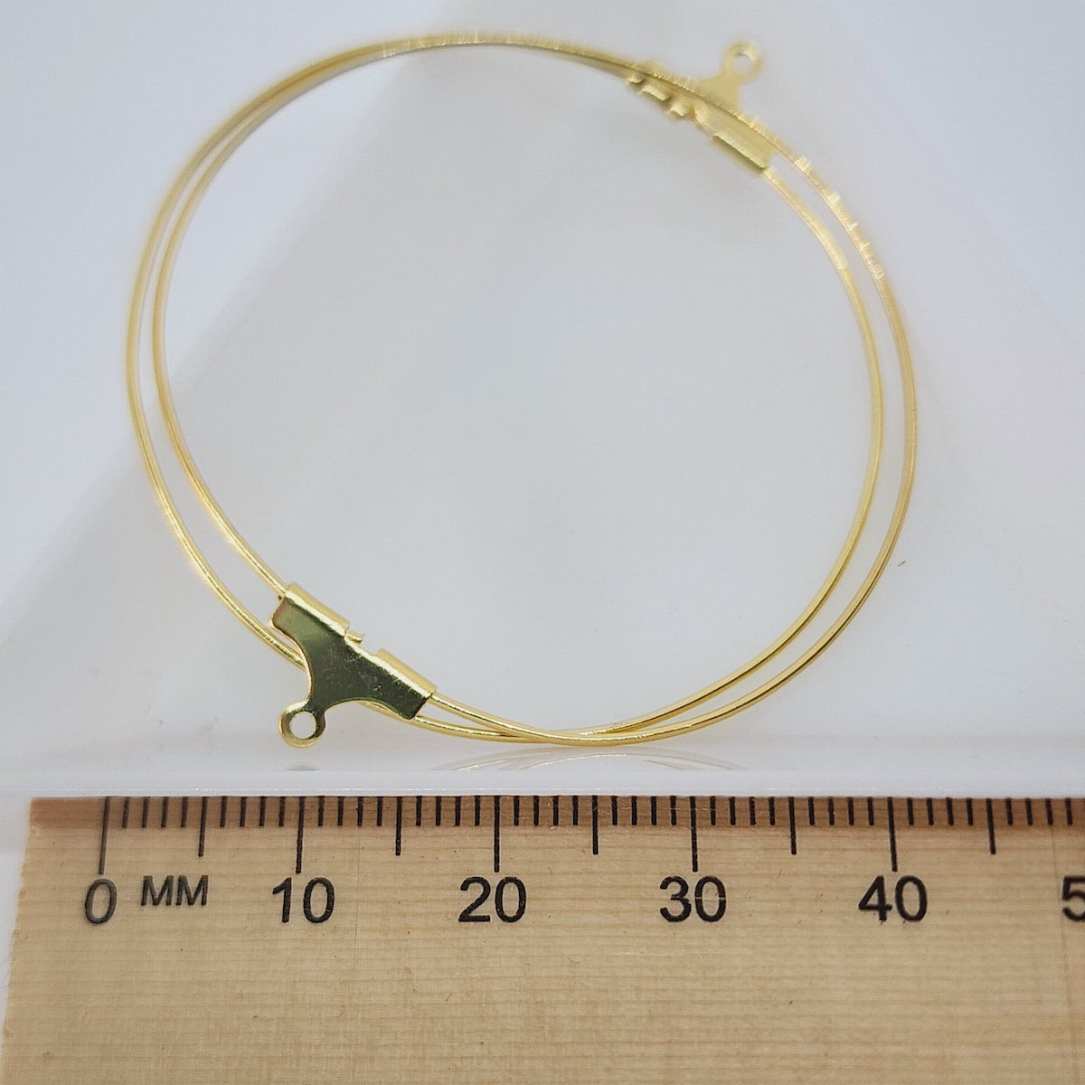 40mm Ear Hoop (10) - Gold