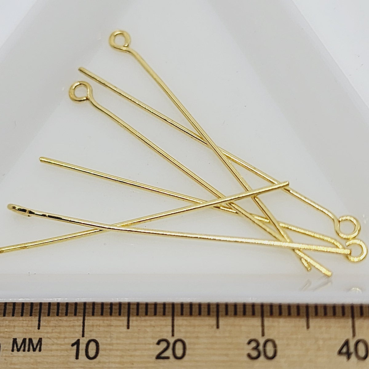 41mm Eyepin - Gold - Bead Shack