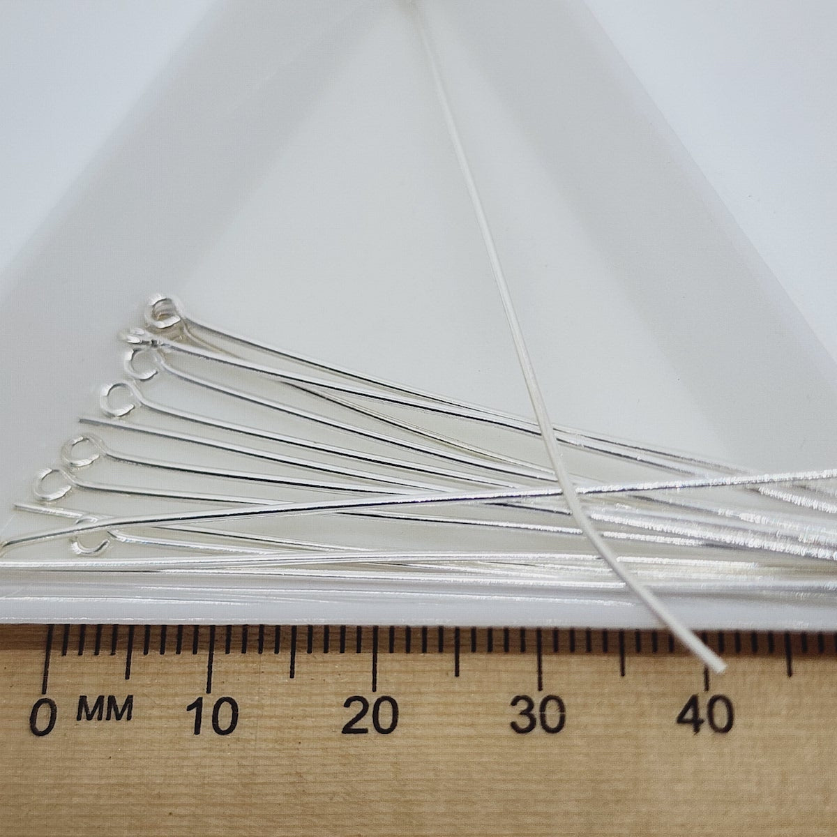 61mm Eyepin - Silver - Bead Shack