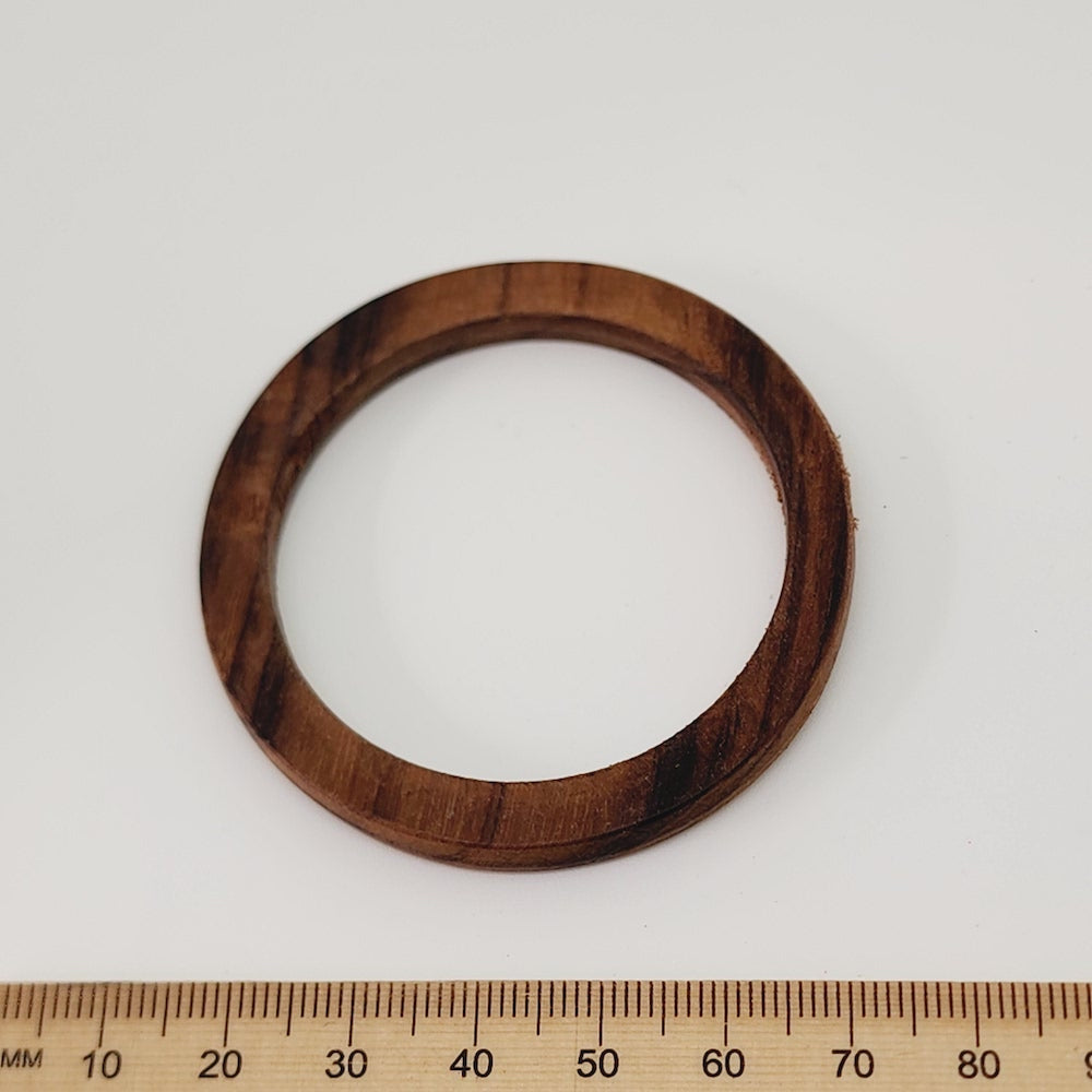 55mm Wood Rings (10) - Teak