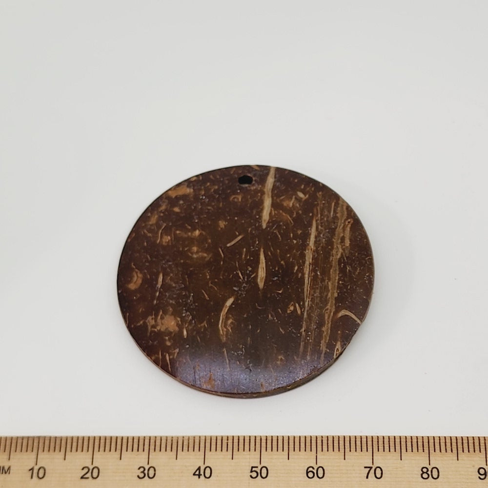 50mm Shell Discs (10) - Coconut