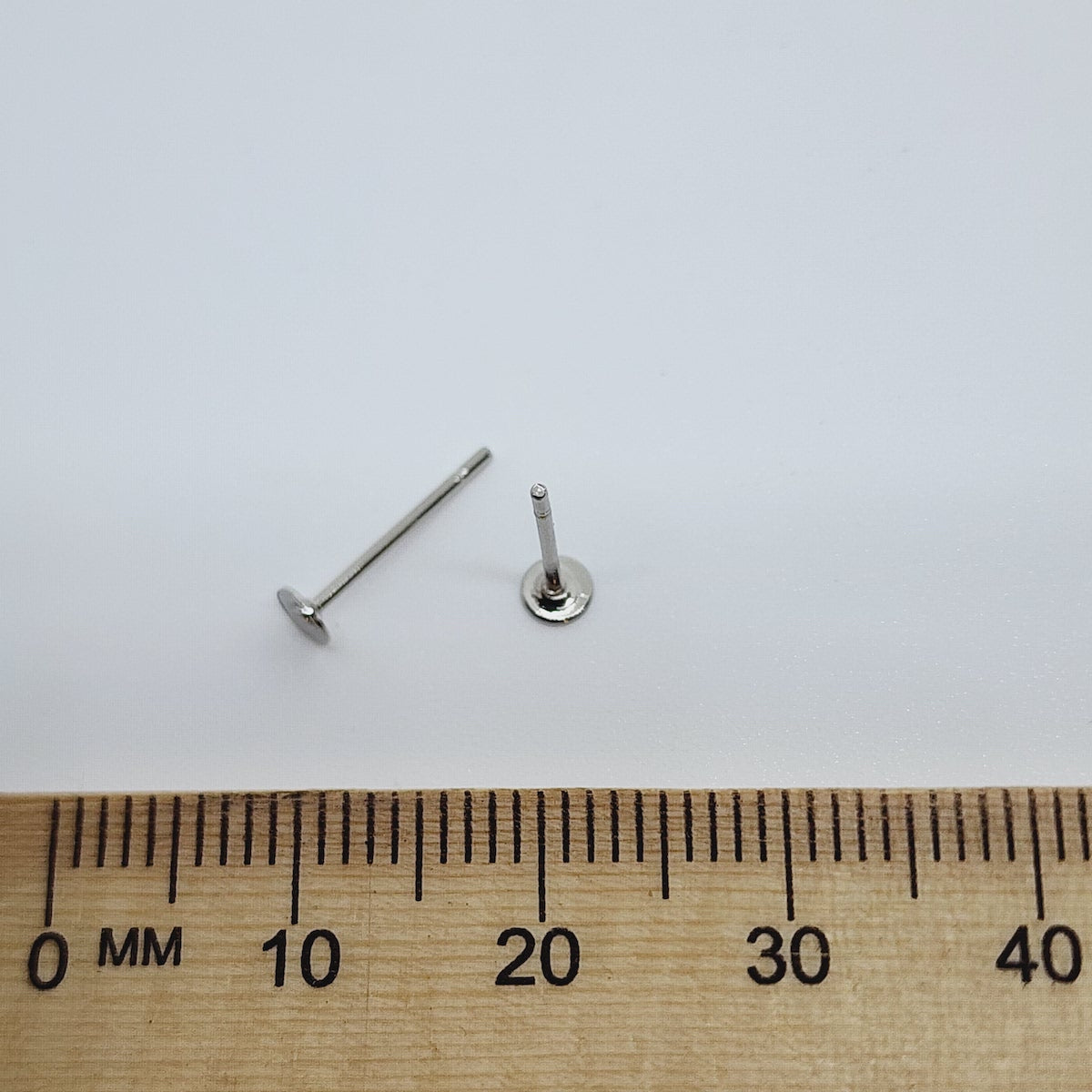3mm Glue-On Studs (20) - Nickel