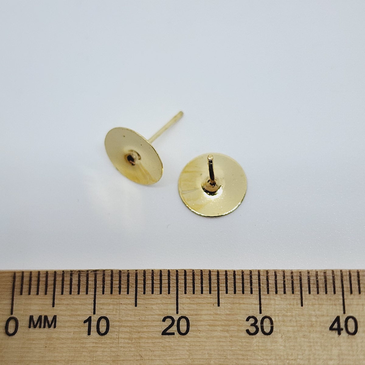 9mm Glue-On Studs (20) - Gold