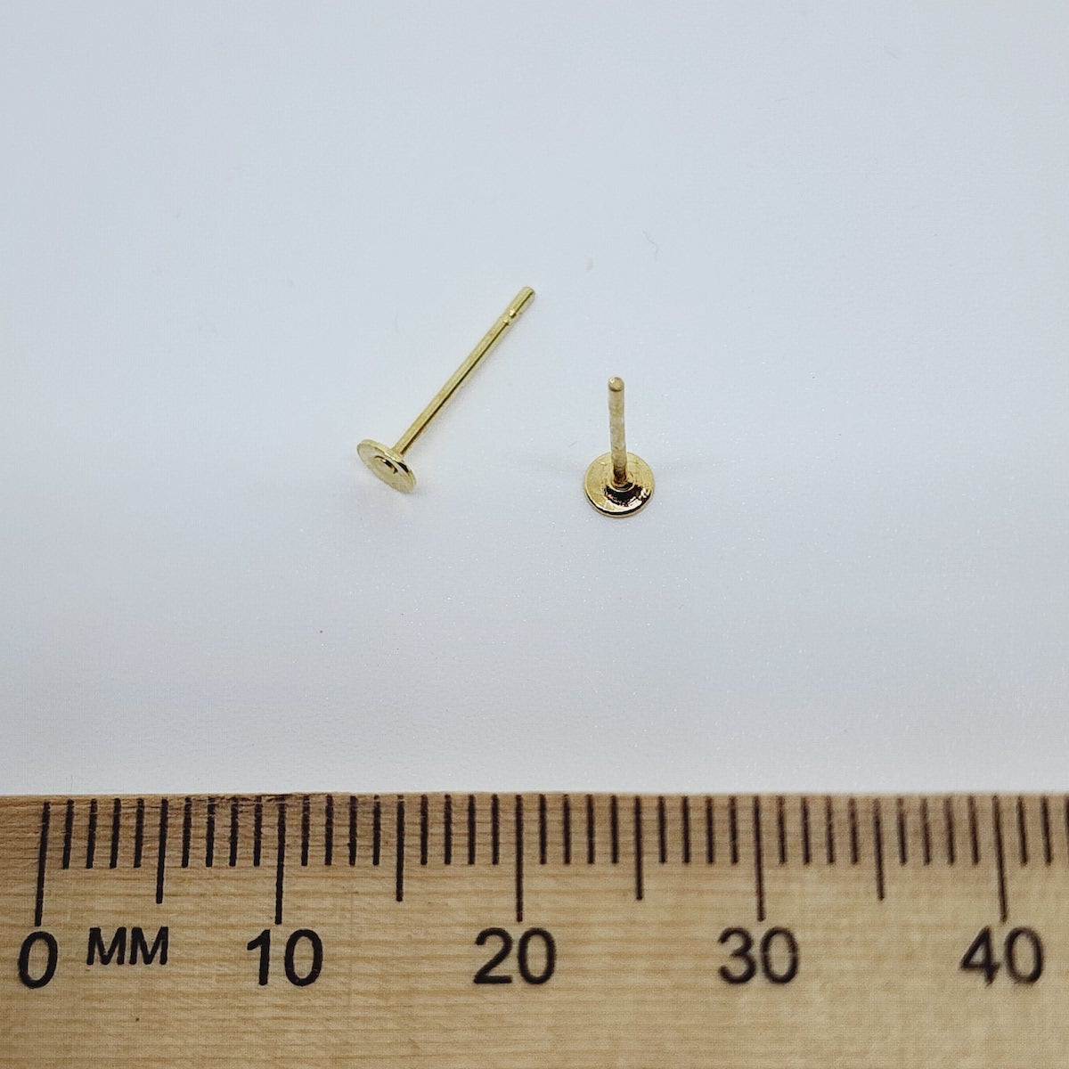3mm Glue-On Studs (20) - Gold