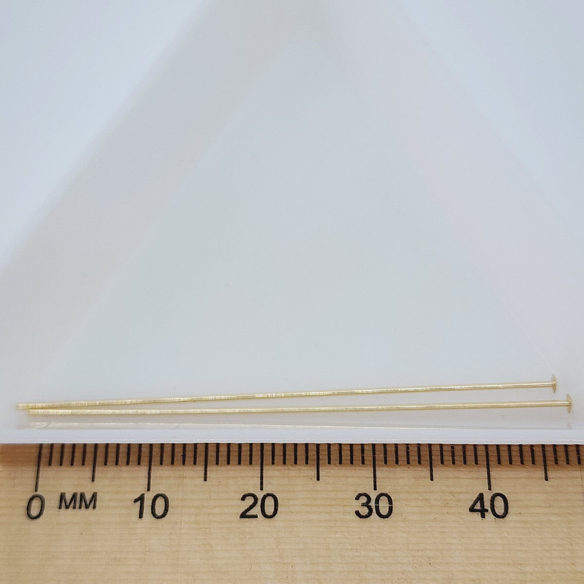 50mm Headpin (2) - 14kt Gold Filled - Bead Shack