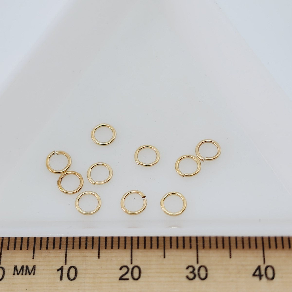 3mm Open Jumprings (10) - 14kt Gold Filled