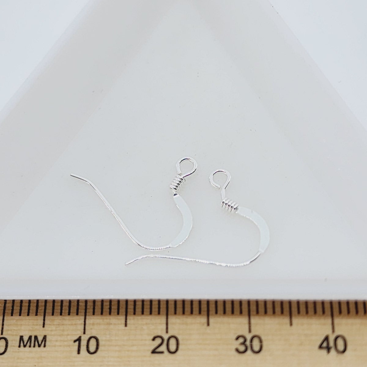 Ear Wires (2) - Sterling Silver - Bead Shack