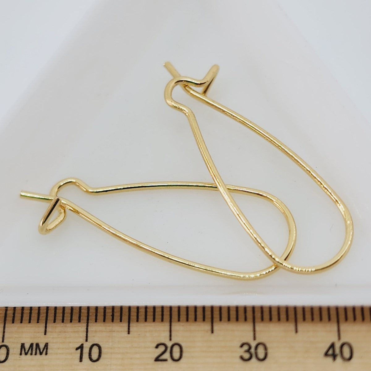 37mm Ear Wires (2) - 18kt Gold Filled