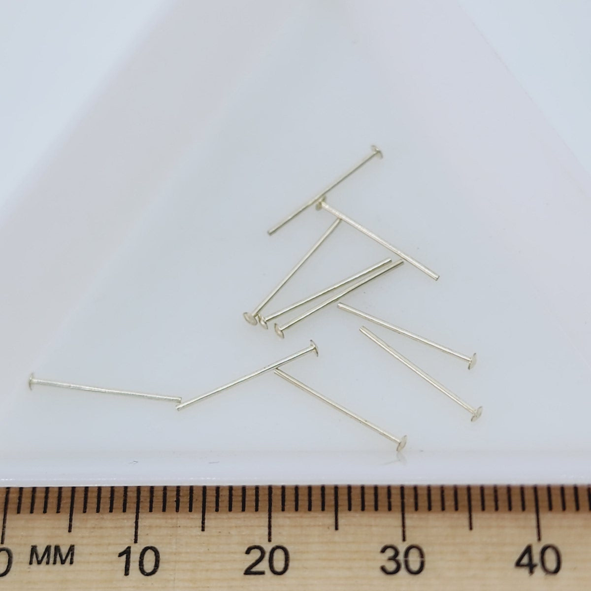 13mm Headpin (10) - Sterling Silver - Bead Shack