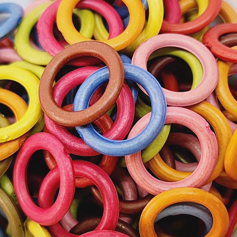 Closed Ring Beads (50) - Mixed