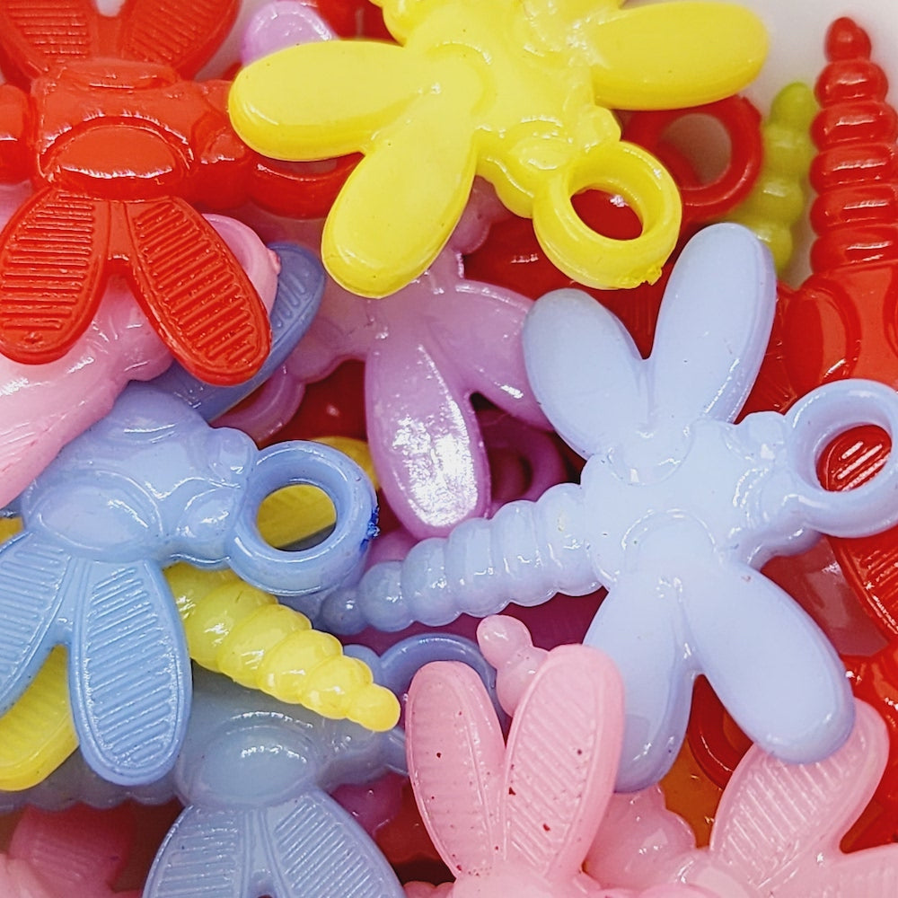 Dragonfly Charm Beads (25)