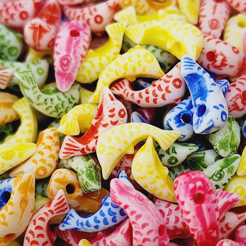 Dolphin Beads (100)